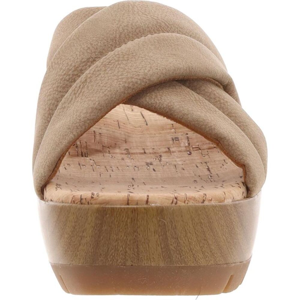 Kork-Ease Tan Platform Sandals - Picture 2 of 3